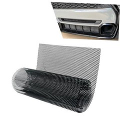 1 PC Car Grill Mesh Sheet, Aluminum Bumper Grille Insert Mesh, 39.37″×13″