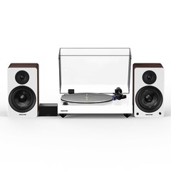 Fluance RT85 Vinyl Turntable, PA10 Preamp, Ai41 Powered 5″ Bookshelf Speakers