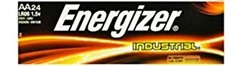 48 Energizer Industrial AA Alkaline Batteries (EN91, LR6, 1.5V) Freshest Date!