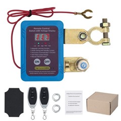 12V/24V 240A Remote Battery Kill Switch Anti-Theft Disconnect w/LED Display US