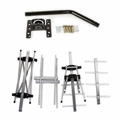 Yagi Outdoor TV Antenna 250 Mile for Strong, Weatherproof VHF UHF FM Pole