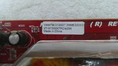 VisionTek X1300XT 256MB D/D/VO VT-X1300XTPCIe256 Rev 1.3 109-A67631-00B