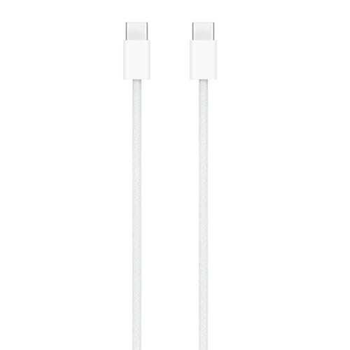Apple MW493AM/A USB-C Woven Charge Cable (1m) – Fast Charging, Data Transfer,