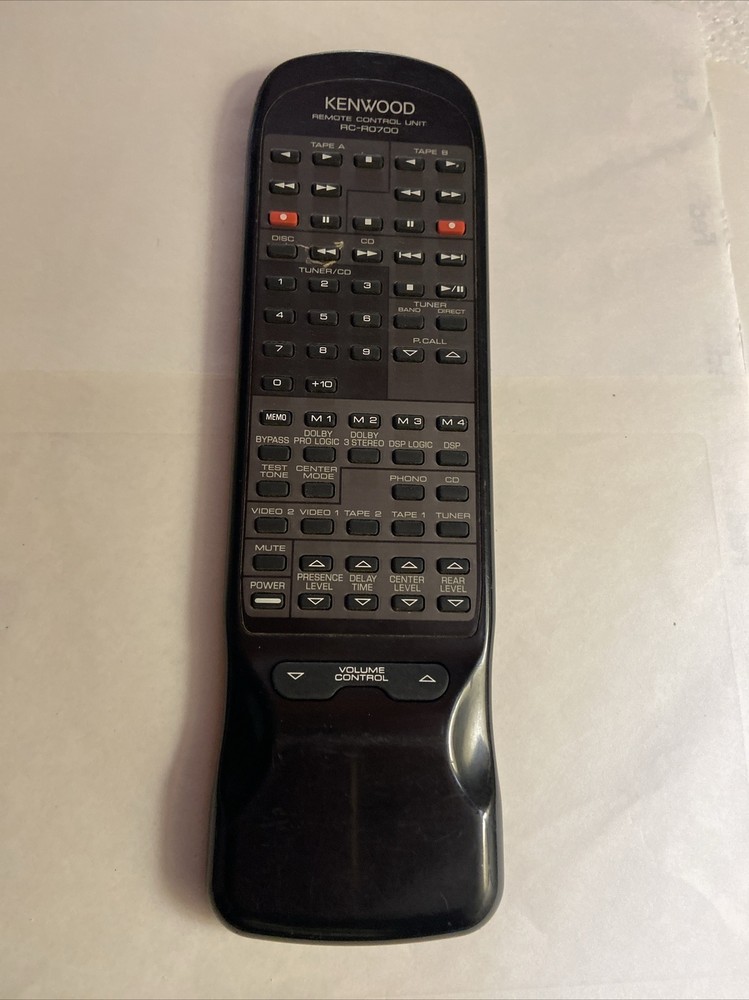 Kenwood Remote RC-R0700 DPR99 KA129 KT591 KC991 KA109 KA891 KA892 KRV8010 KRV86R