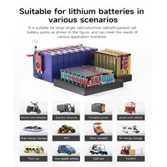 Daly Smart BMS Lifepo4 4S-24S 12V 24V 36V 48V 72V with NTC 40A-500A Battery Lot