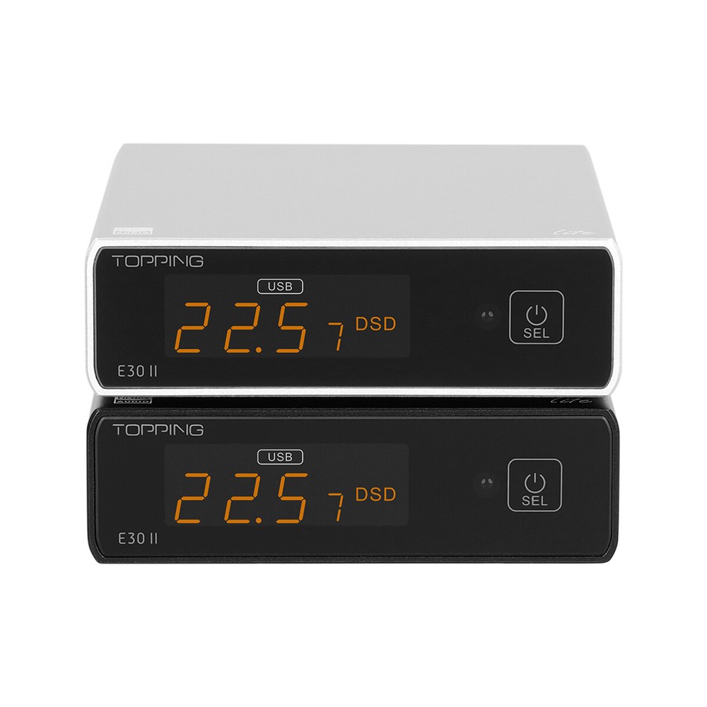 TOPPING E30 II Lite Decoder AK4493S DAC USB Hi-Res Audio DSD512 XU208 Preamp DAC