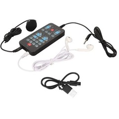 1PCS Handheld Voice Changer Multifunctional Sound Disguiser With 8 Voice Effects
