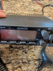 Used Kenwood TM-261A 144 MHz FM 2 Meter XCVR Ham Radio