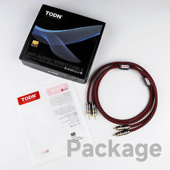 Audiophile RCA Audio Cable w/ 4-Core-Ofc Shielded Stereo 1 Pair 1.64ft 0.5M