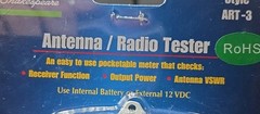 NEW SHAKESPEARE ART-3 ANTENNA RADIO TESTER ROHS BATTERY OR 12 VDC