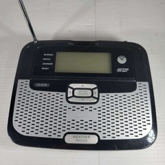 RadioShack 12-262 SAME Weather Radio Public Alert NOAA Black Silver TESTED