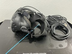 HTC Vive Virtual Reality Headset W/Data Cable only