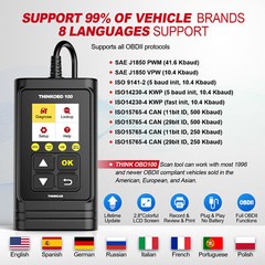 Auto OBD2 Scanner Car Diagnostic Scan Tool Code Reader Check Engine Light OBD