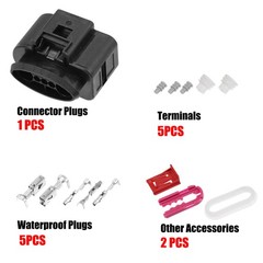 1 Set 5 Pin No.1K0919231 Fuel Pump Control Connector for VW for Audi for Seat