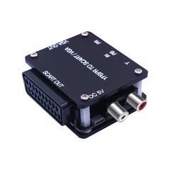 Game Video Transcoder YPBPR to Vga Rgbs SCART/VGA Support Signal Inputs