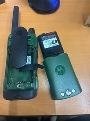 LOT of 24 Motorola TALKABOUT T465 Two Way Radio Single Dark Green