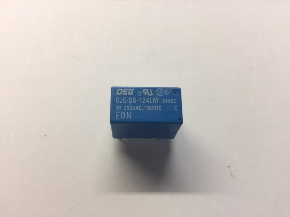SHARP MICRO RELAY OJE-SS-124LM 24VDC 3A 250VAC 30VDC RRLY-A075DRE0 QTY 1
