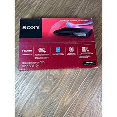 Sony DVD Player DVP-SR510H Black 1080p HDMI Upscaling with Remote Open Box Works