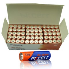120pcs AA Double A Batteries EN91 MN1500 AM-3 LR6 1.5V Cell Alkaline for Lights