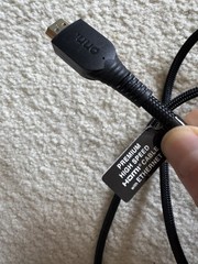 HDMI CABLE CERTIFIED ULTRA HIGH SPEED 2.1 8K or 2.0 4K for HDTV PC LAPTOP GAMING