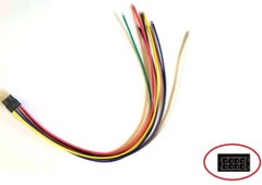 8-Pin Mini Hi Level Input Plug Harness Hertz Venezia V1 24V