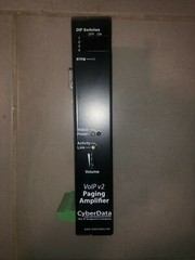 CYBERDATA AMP VOIP PAGING V2 25W PAGING AMPLIFIER POE ROHS SIGNAL 011061