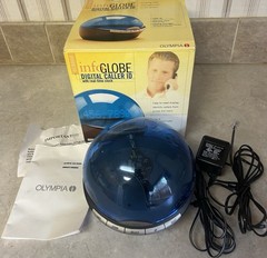 Olympia Info Globe OL3000 Digital Caller ID Real-Time Clock & Scrolling Message