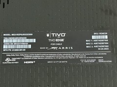 TIVO EDGE DVR Cable Recording Live TV and Streaming with LIFETIME SERVICE 2tb