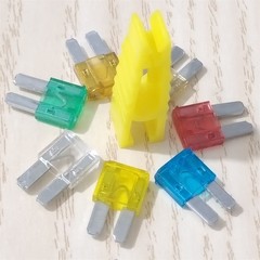 70PCS Micro2 Blade Fuse Assortment 5A 7.5A 10A 15A 20A 30A for Auto Car Van Bike