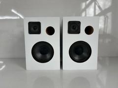 Bose Model 21 Main / Stereo Speaker White Custom Wood Cabinet Made In USA