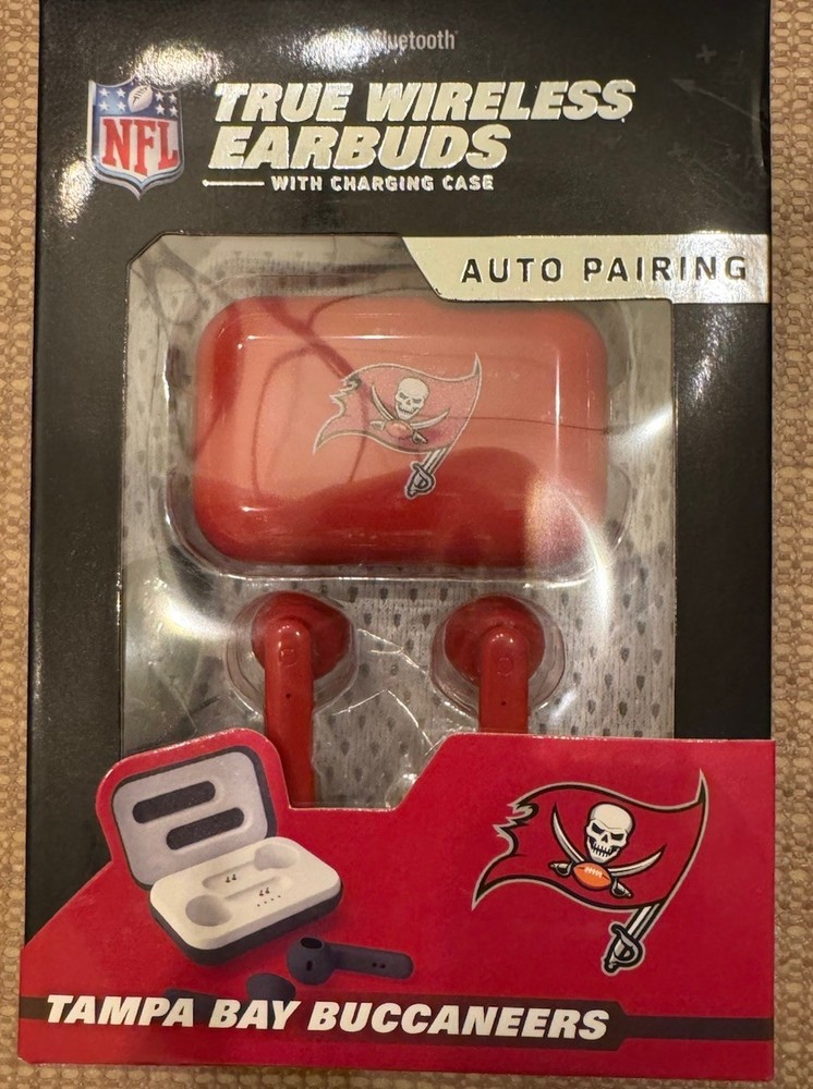 Tampa Bay Buccaneers True Wireless Earbuds