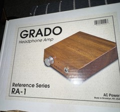 Rare Grado RA-1 Reference Series Headphone Amp EXC In Original Box Serial#13633