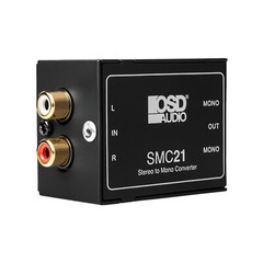 SMC21 Stereo Signal to Mono Converter, for 70V & 8Ohm Systems NO Power Needed