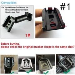 4.3″Car Rear View Mirror Monitor with No1 Bracket Backup Camera License Plate US