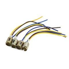 4 Piezas 3 Cables 1157 Bombilla Socket Freno Senal De Giro Luz Arnes Lampara…