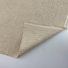 Vintage Acoustic Beige Textured Speaker Grill Cloth Stereo Fabric 57″x19 Thick