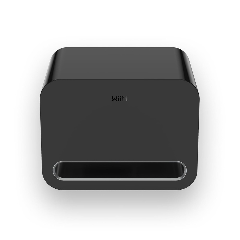 WiiM Sub Pro – 8″ 250 W Wireless Smart Subwoofer | AI RoomFit™ Black