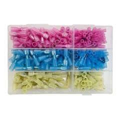 Treeligo 10-26 AWG Blue RED Heat Shrink Wire Connectors Waterproof Seal Terminal