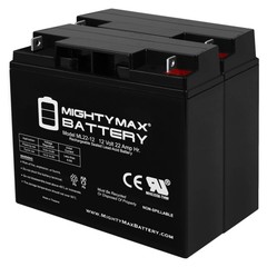 Mighty Max 12V 22AH Battery Replaces Rascal 320 Wheelchair MKB ES17 12 – 2 Pack