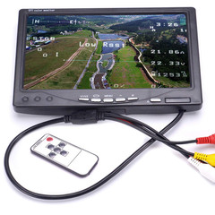 Fpvdrone Rc 7 Inch Fpv Monitor 1024X600 Ips Lcd Display Screen Monitor Hood Sun