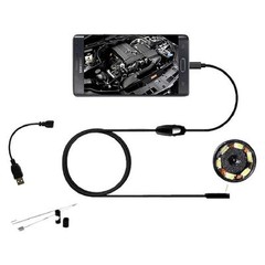 6 LED 720P Waterproof 5.5/7mm Lens Endoscope Inspection Camera For Android Phone