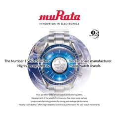 Murata 377 (SR626SW) Silver Oxide Watch Battery (20 Count) – Replaces Sony 377