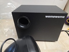 Wemeweme Computer Speakers, PC Speakers Subwoofer Desktop Laptop Monitor Gaming