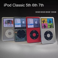 New Modded Apple iPod Classic 5th 6th 7th Generation 80GB 256GB 512G SSD 2000mAh