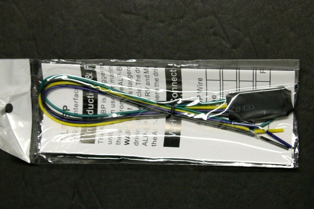 Brake Bypass For Alpine Kenwood Pioneer Video In Motion EASY INSTALL 4 wires 10