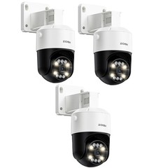 ZOSI 4K 8MP PoE IP Pan/Tilt Add-on Security Camera Outdoor Person Vehicle Detect