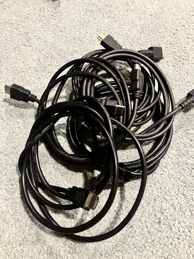 4x HDMI CABLEs HDTV PC LAPTOP GAMING