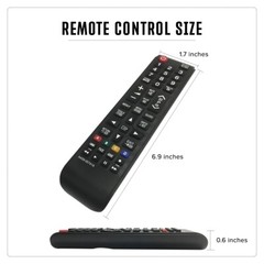 Replacement Remote Control BN59-01199F for Samsung LCD LED HDTV Smart TV