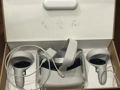 Meta Quest 2 Virtual Reality Headset 128GB with Head Strap, Controllers, Charger