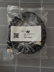 NEW, OEM WCWAV 12-FEET HDMI HIGH W/ ETHERNET CABLE 24k Gold Plated AHH2.0-12